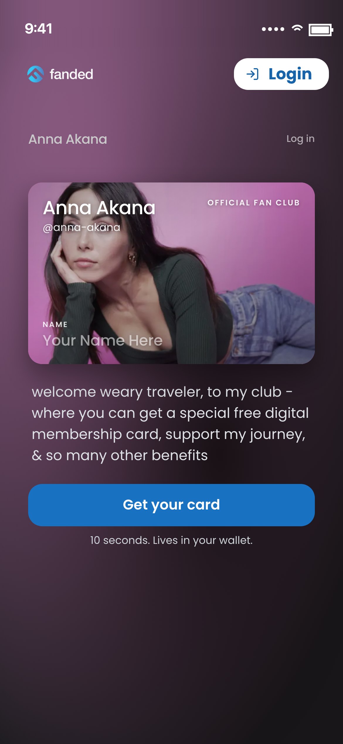 Anna Akana on Fanded